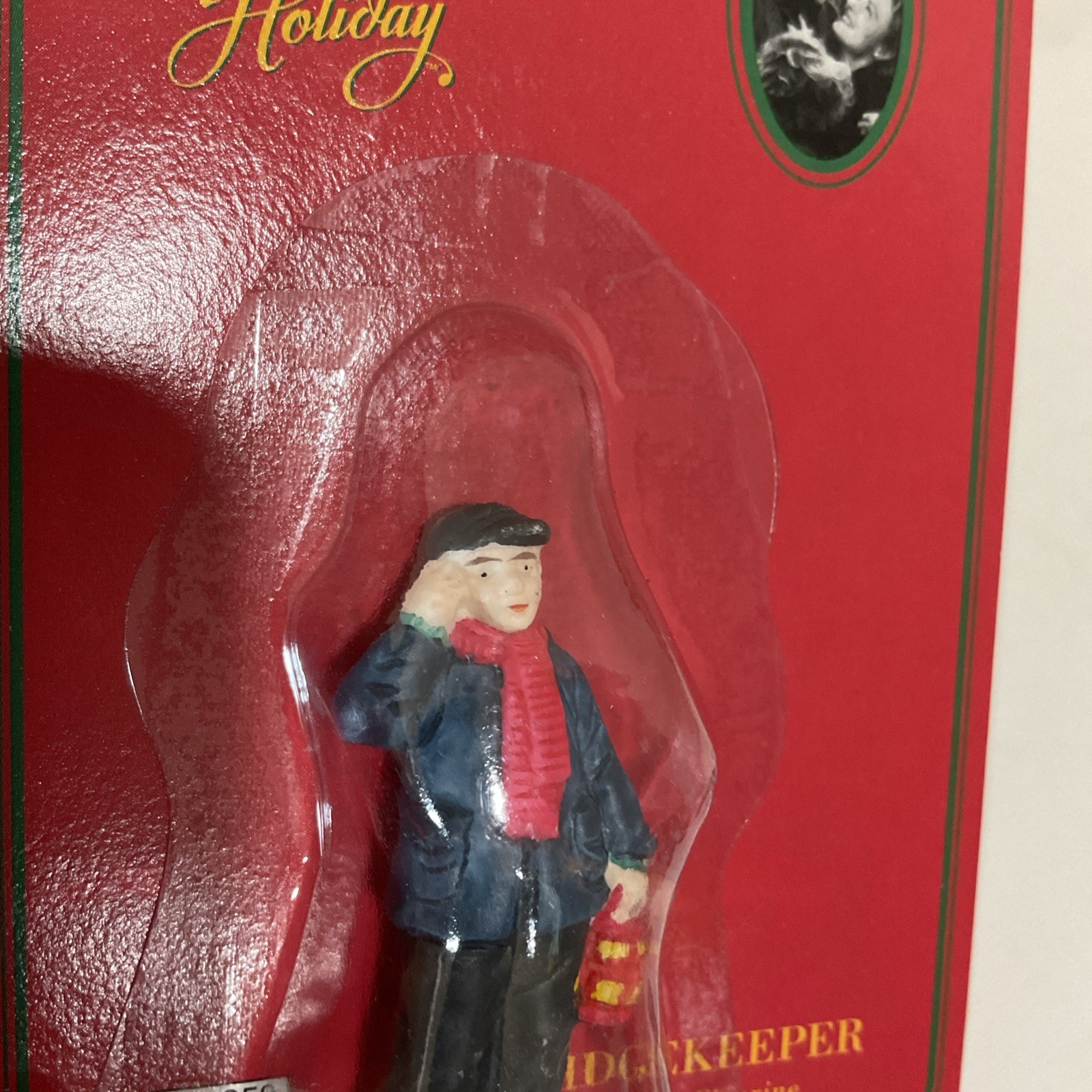 1995 It’s A Wonderful Life The Bridgekeeper Porcelain Figurine New Sealed