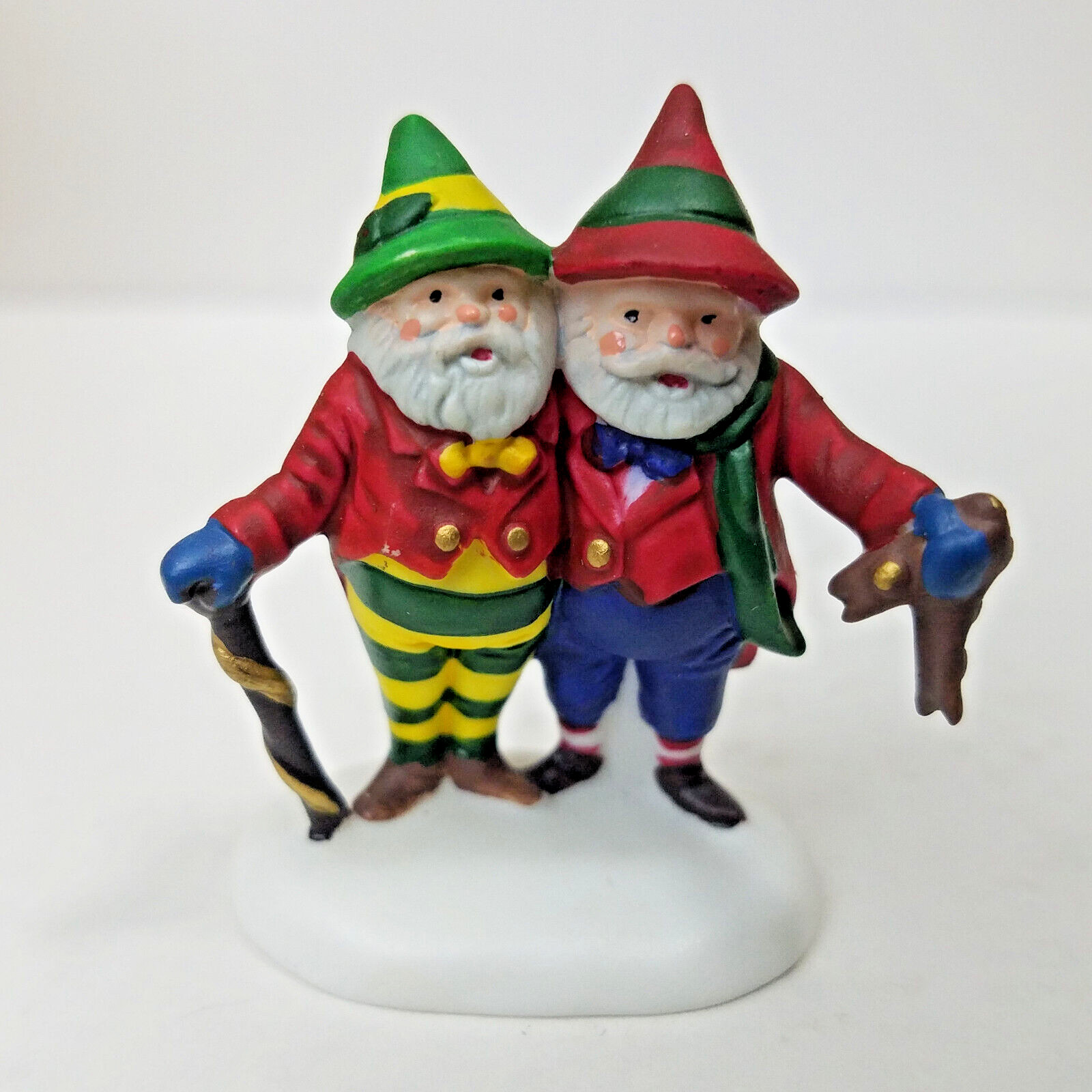 Dept 56 1993 Sing A Song For Santa Heritage North Pole 56316 U1 Red Elves Singer