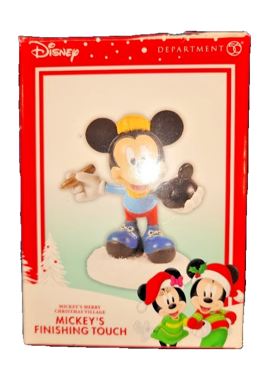 Department 56 Disney Mickey Mouse Hat Pen Mickeys Finishing Touch