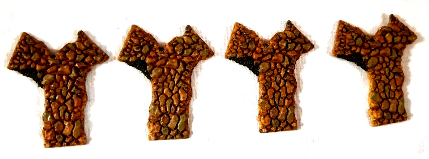 4 Boyds Bearly Built Villages The Cobblestone Fork In The Road Accessory #19814