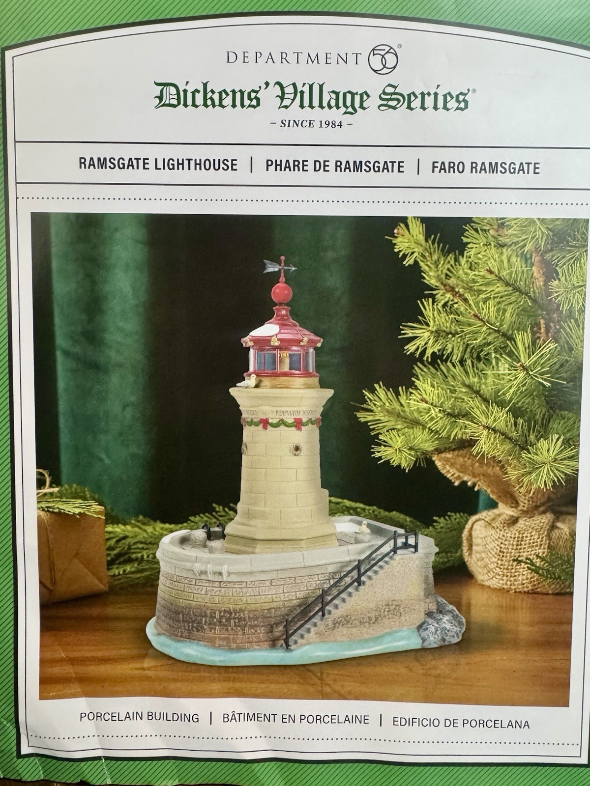 Dept 56 RAMSGATE LIGHTHOUSE Dickens Village 6011396 NEW (2023) FREE SHIPPING