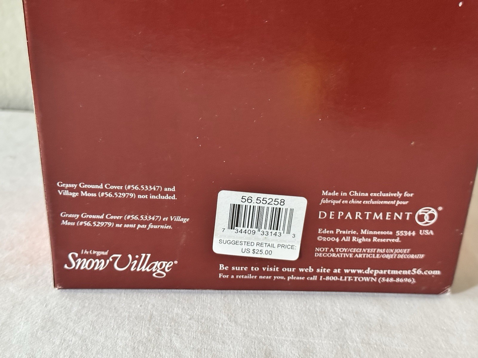 Department 56 ‘HARVEST YARD FUN’ Snow Village Collection – 55258