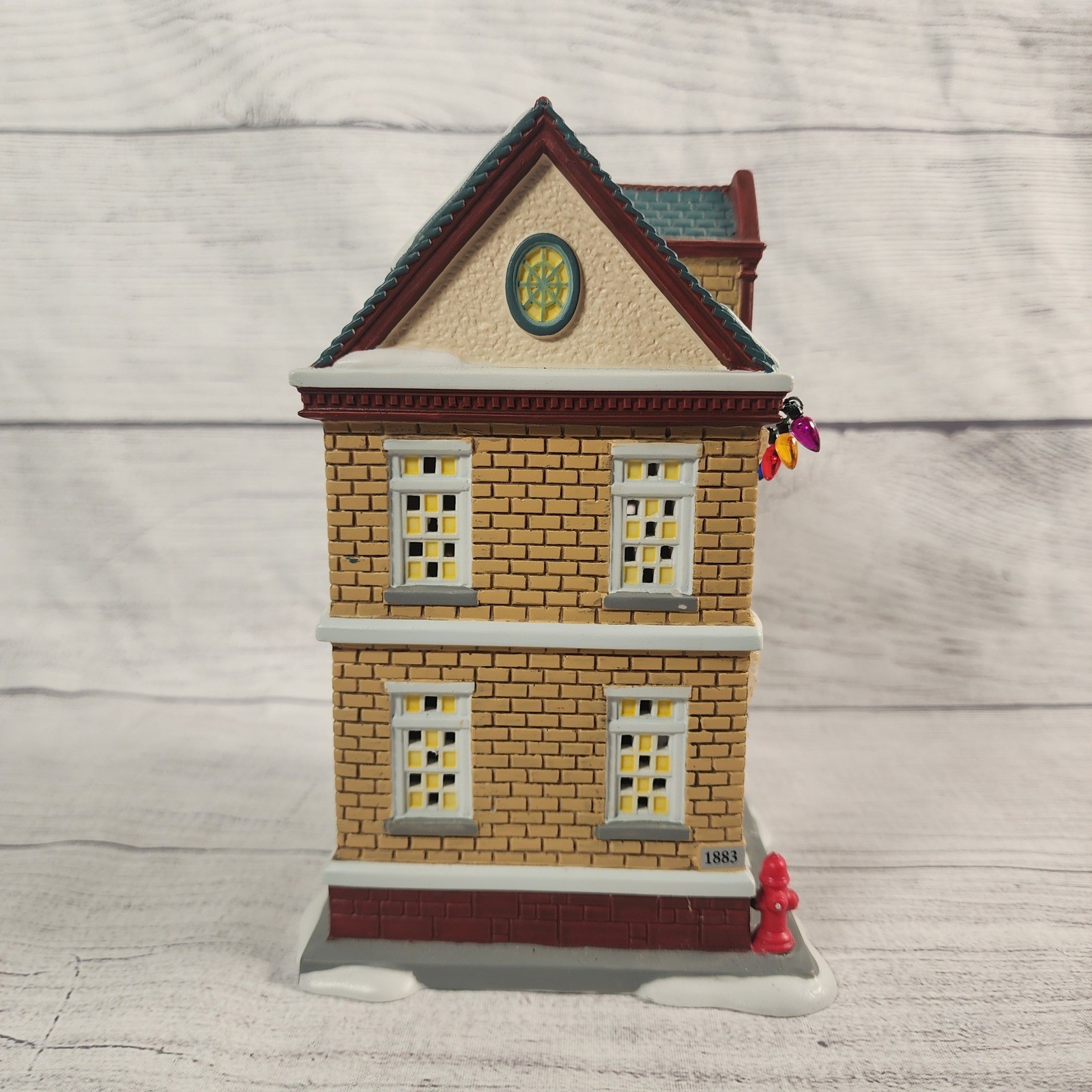 Department 56 A Christmas Story Police Station Second District Village 2011