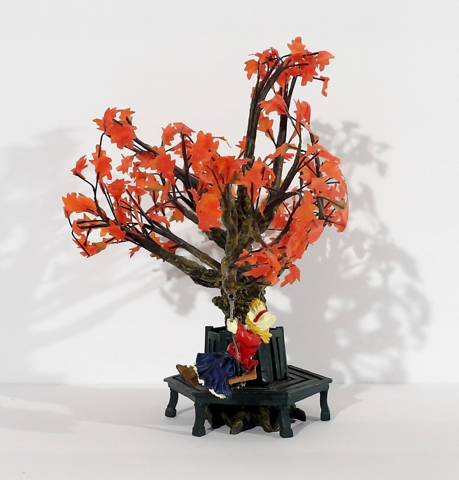 Department 56 Swinging Under the Old Oak Tree #52769 Autumn Fall Halloween