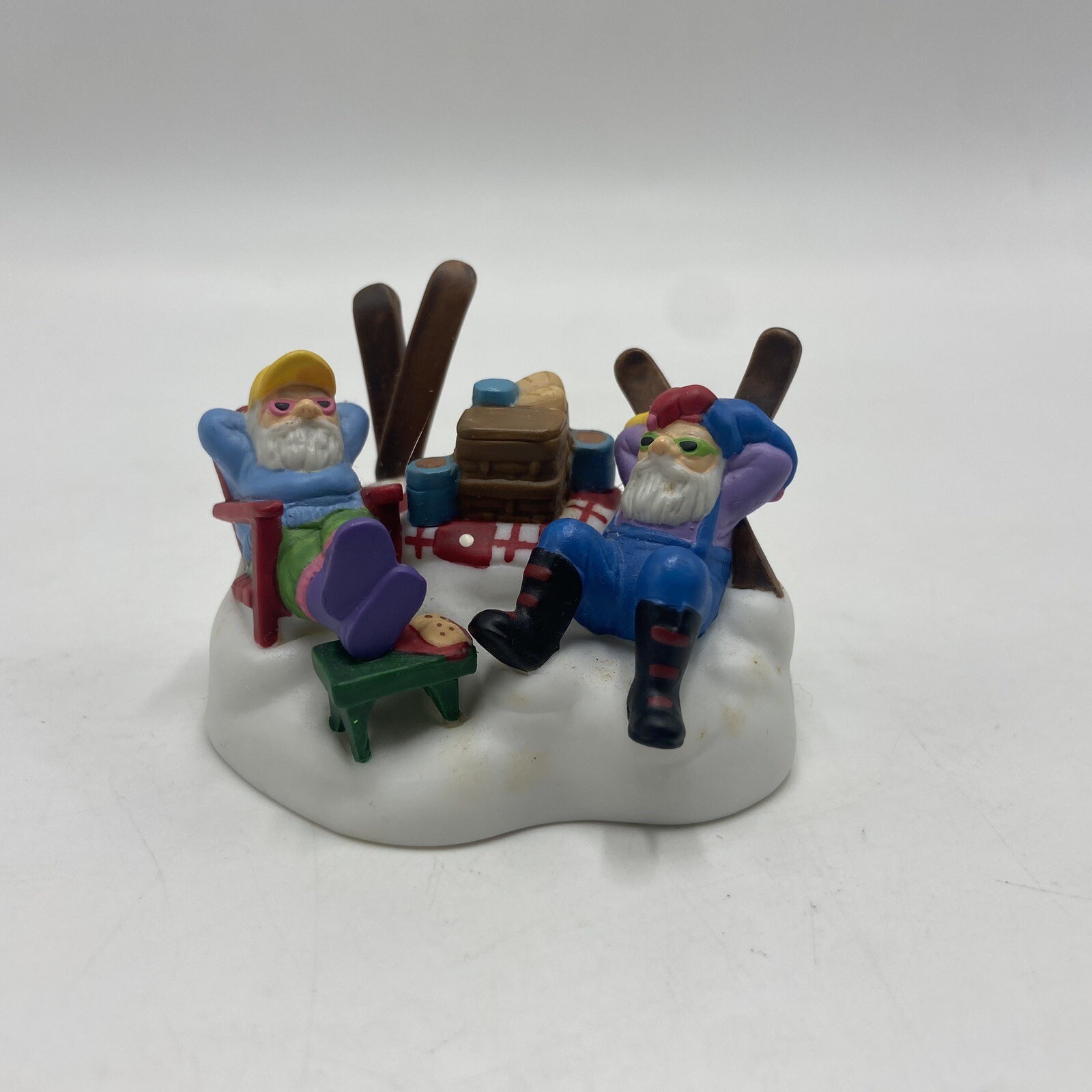 Lot Department Dept 56 North Pole Happy New Year 56443 Ski Bum 56710 Photo 56444