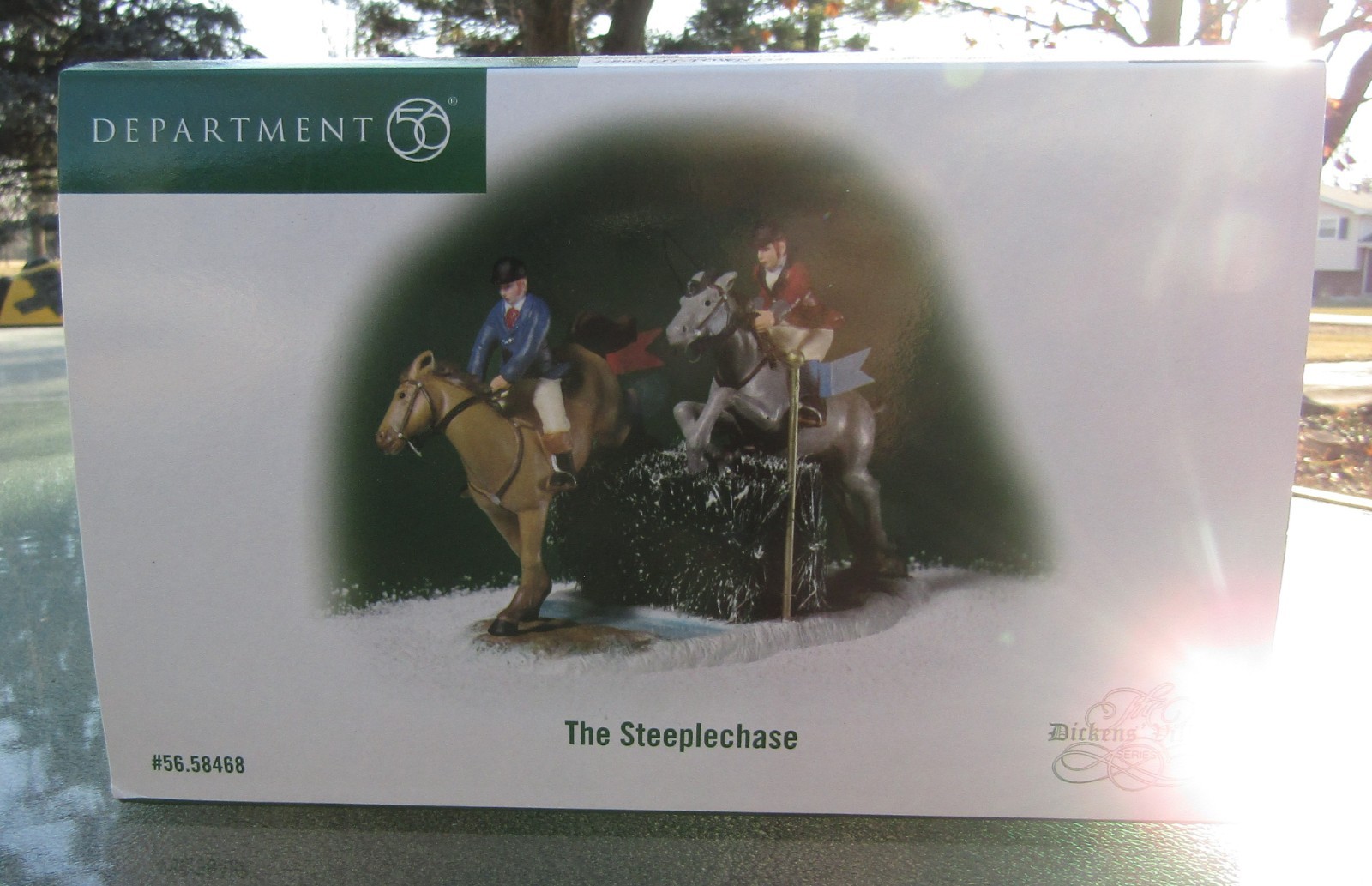 2006 Department 56 The Dicken’s Village #56.58468 THE STEEPLECHASE Unused SEALED