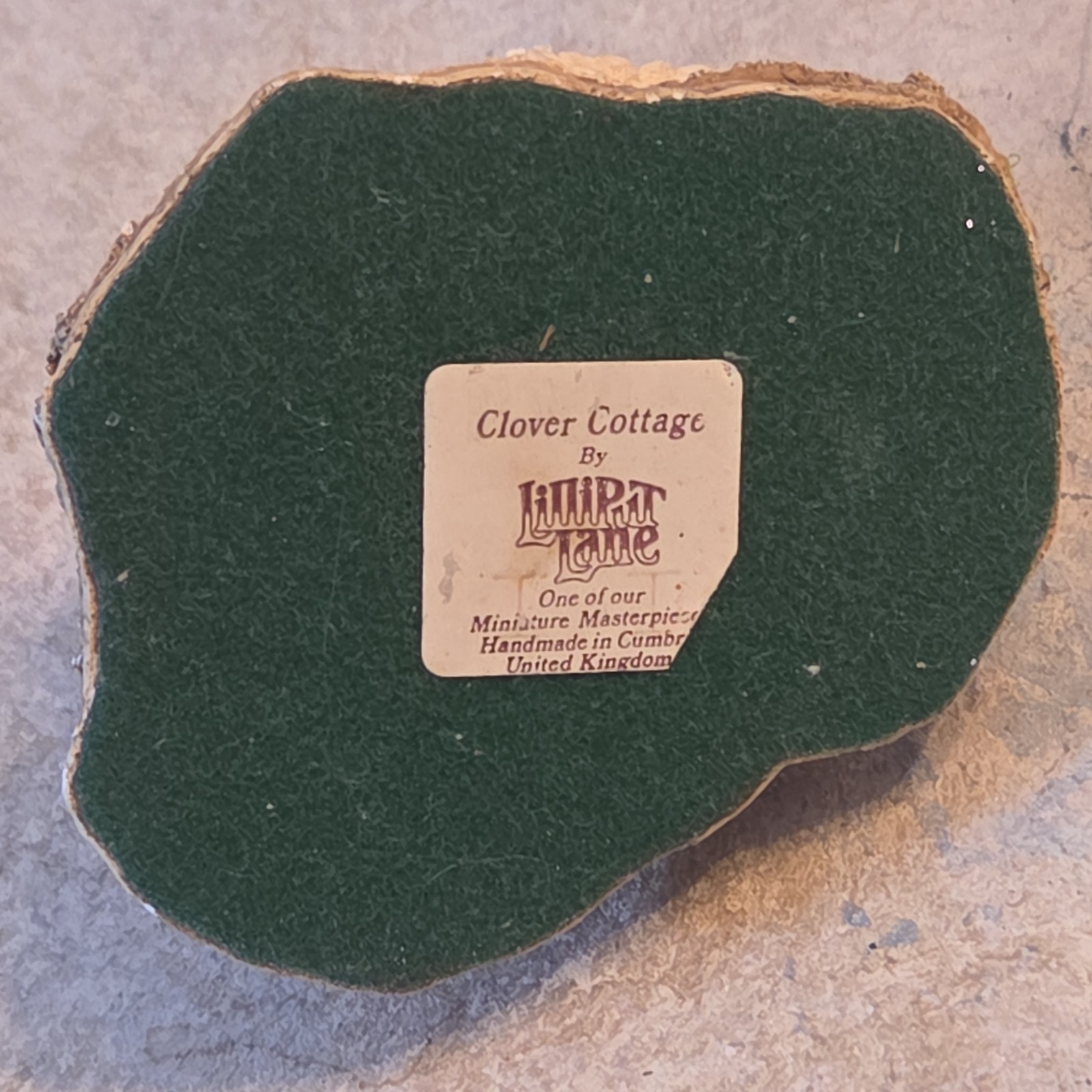 Clover Cottage House England 1988 Lilliput Lane Ltd Vintage