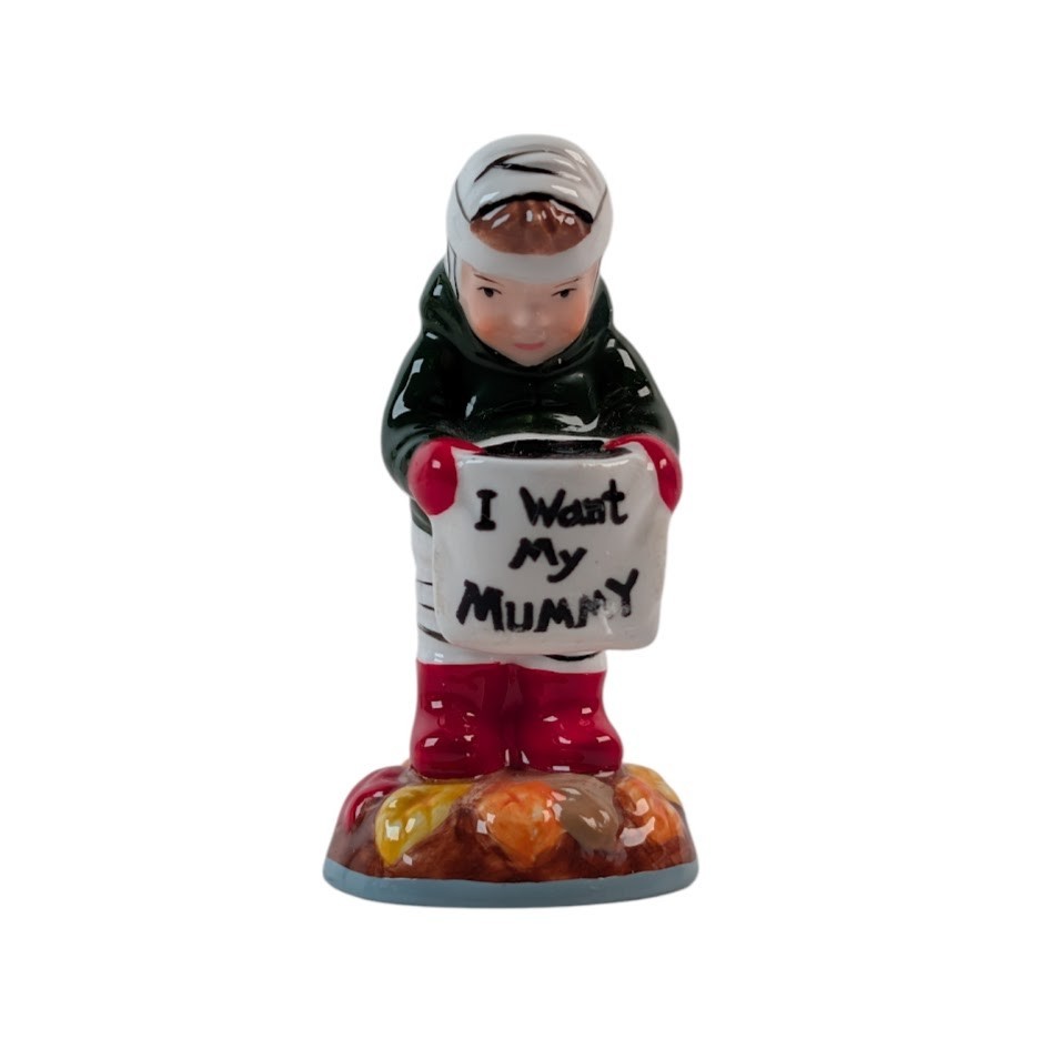 Vintage Department 56 Halloween Candy Kids Figurine Snow Village Accessory 54713