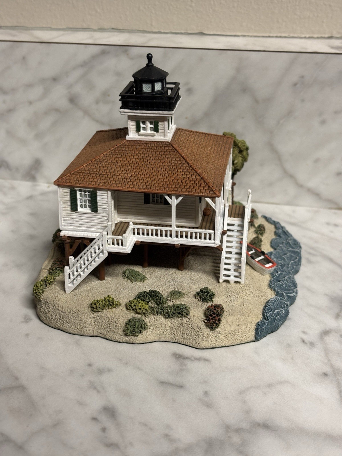 Harbour Lights Society Exclusive Boca Grande FL Lighthouse Resin Miniature #9558