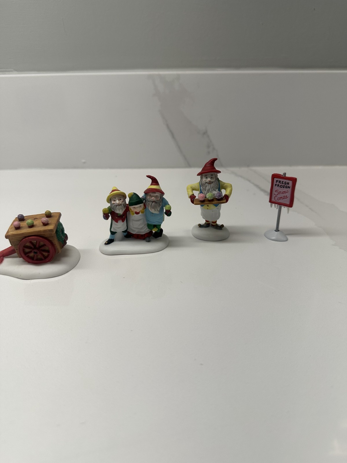 Dept 56 “Snow Cone Elves” North Pole Series Accessory #56375