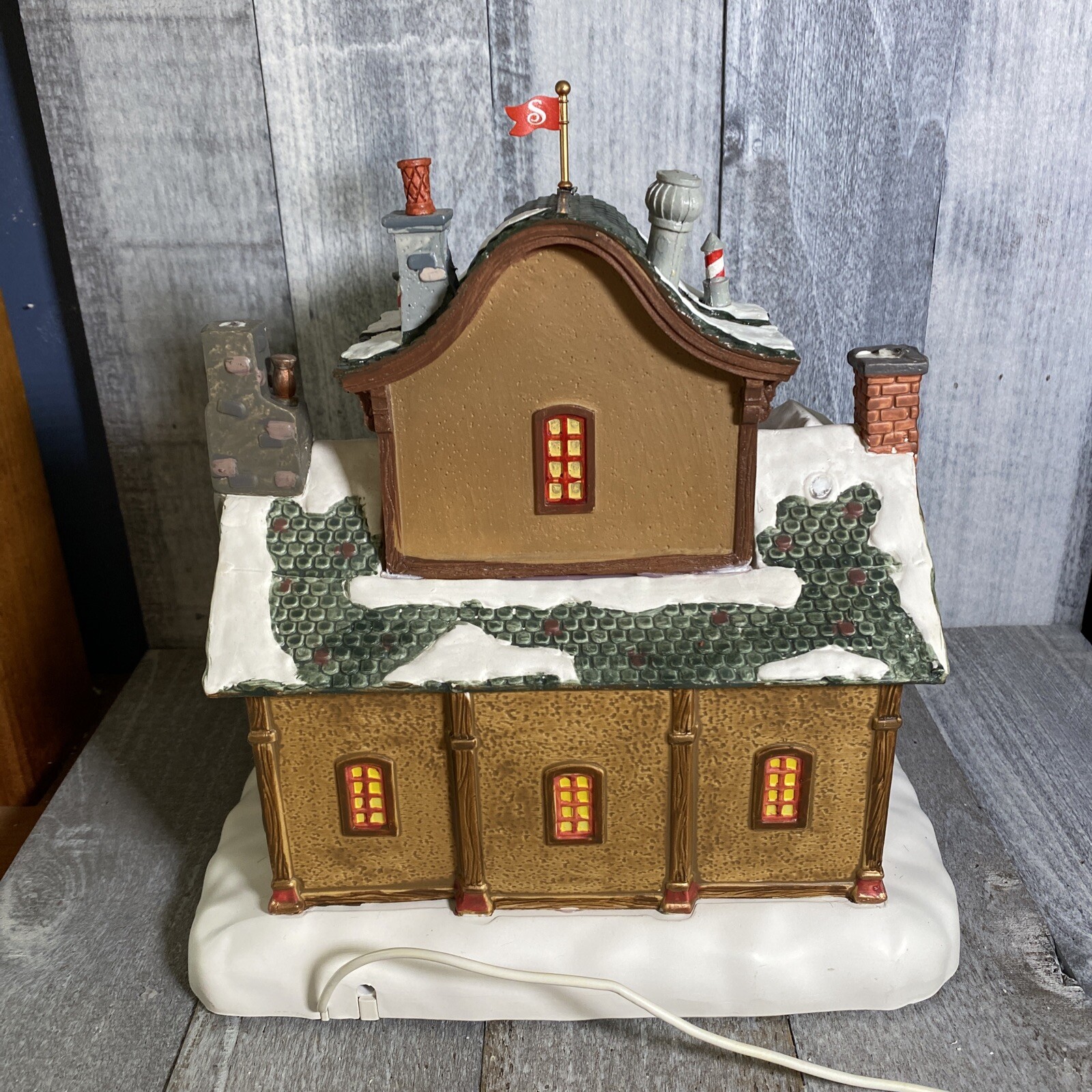 Lemax Christmas SANTA’S WORKSHOP #35558 NRFB Sights & Sounds Wonderland Village