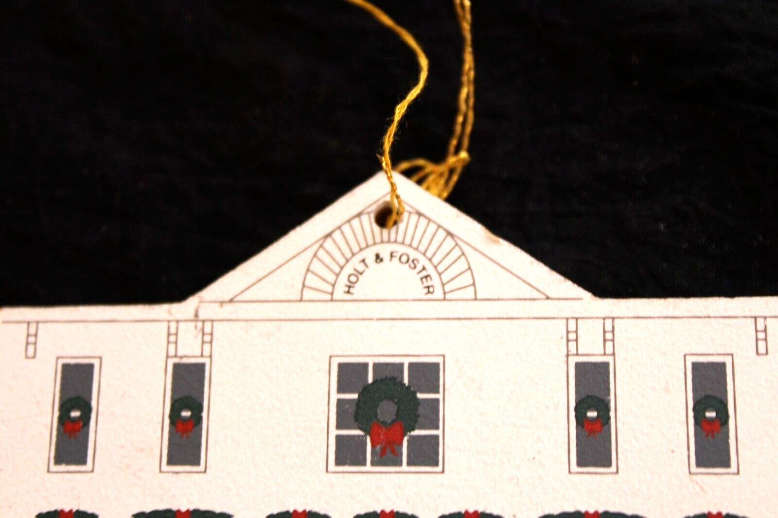 Cats Meow Limited Edition 2005 Western Hotel Rocky Mountain Christmas Series-G5