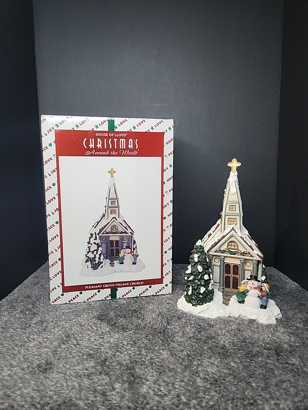 Vintage House of Lloyd Christmas Around the World Pleasant Grove-Village Church
