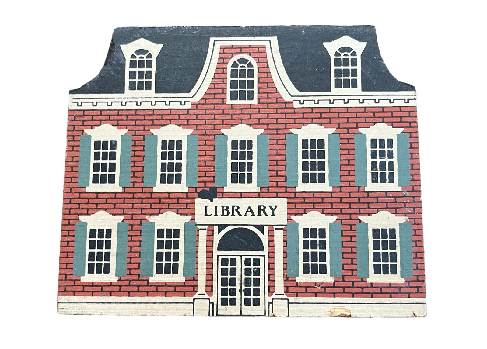 Cat’s Meow Village Main Street Series Franklin Library 1987