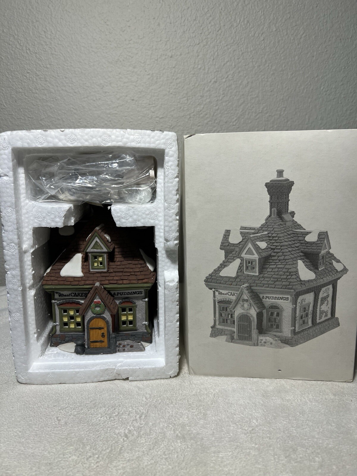 Dept 56 Dickens Village Series; WM. Wheat Cakes & Puddings