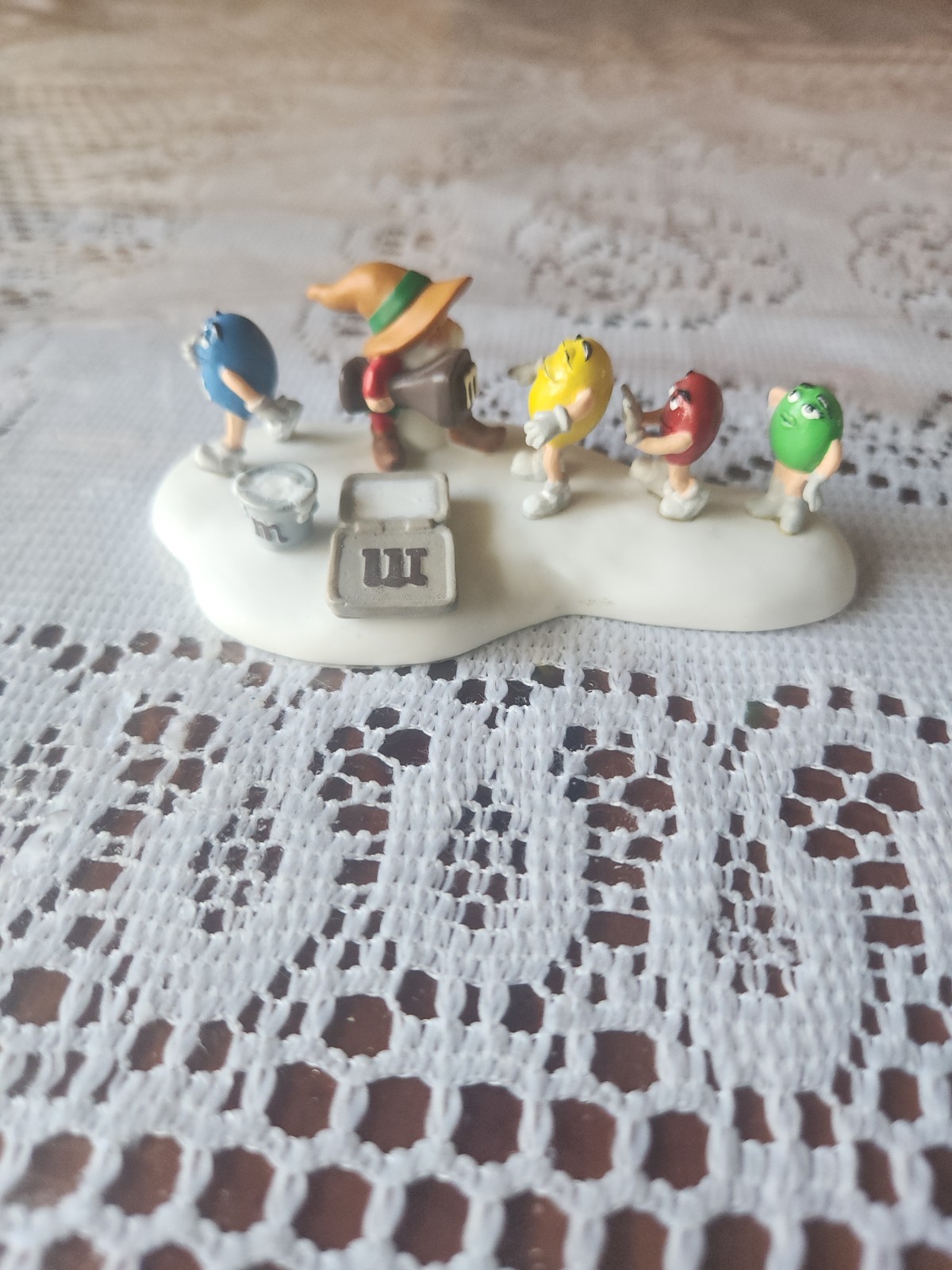 Department 56 North Pole Series M&M’s Stamp of Approval #56.56865