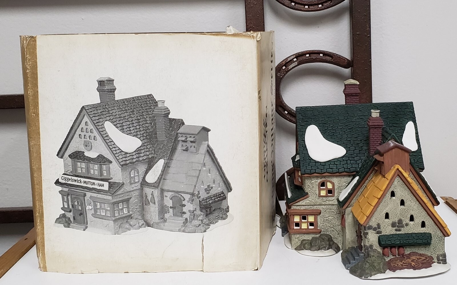 Dept 56 Heritage Village Dicken’s Village Series “GIGGLESWICK MUTTON & HAM” NEW