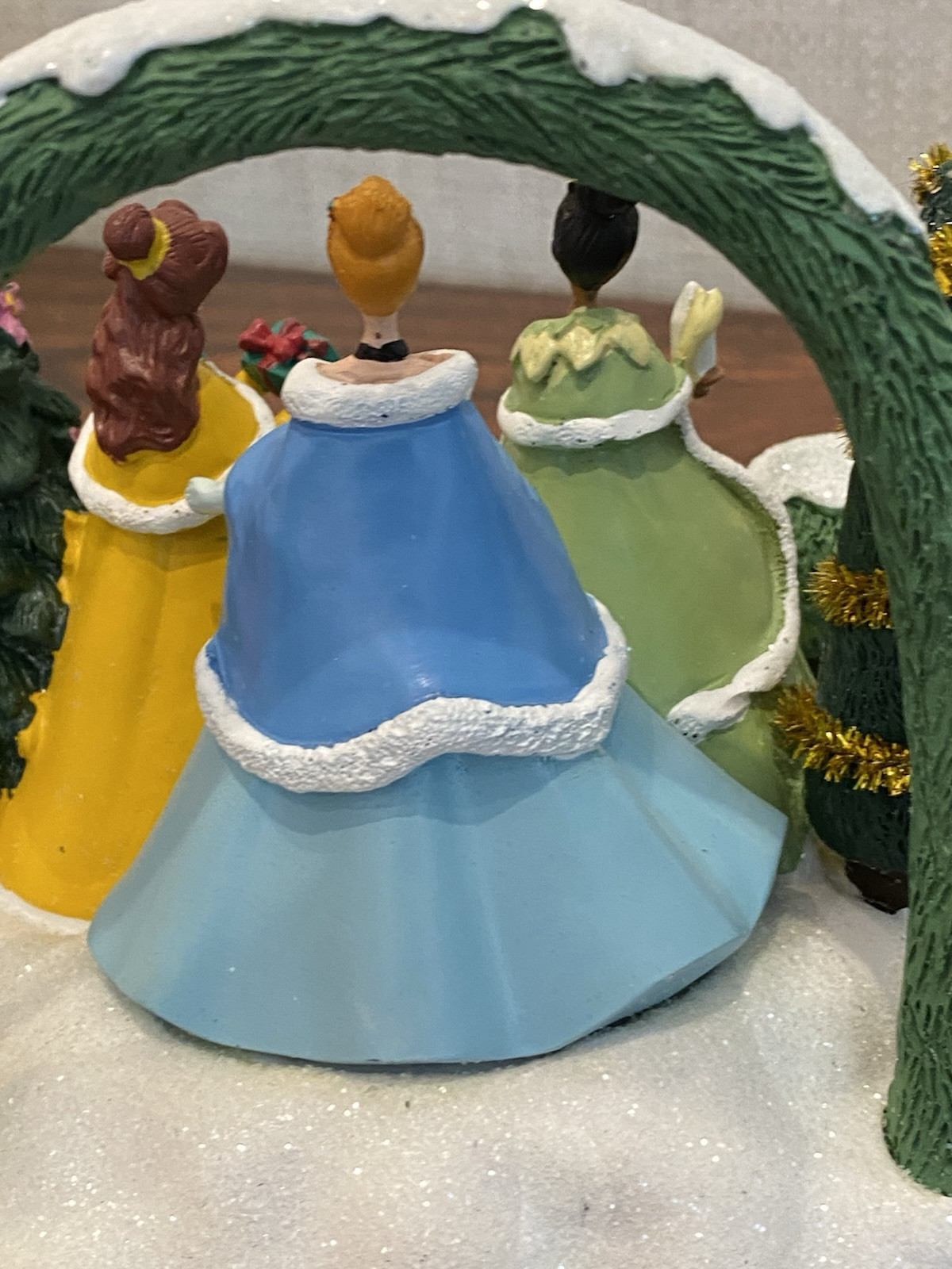 St. Nicholas Square Village Disney Princess Topiary Accessory Hand-Painted