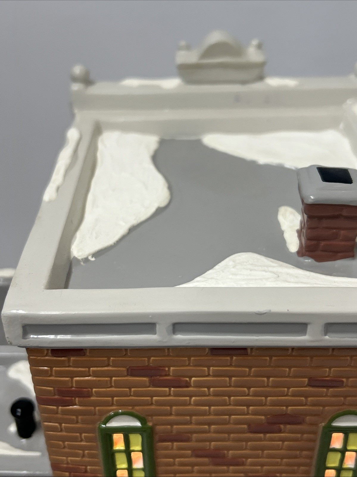 1995 Snow Village Police Station, 56th Precinct, Department 56 Retired Vintage