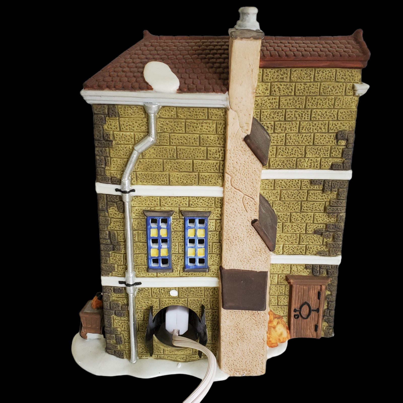 Department 56 King’s Road Post Office Village Handpainted Porcelain #5801-7