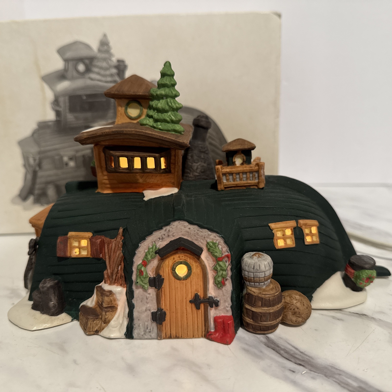 Dept 56 Dickens Peggotty’s Seaside Cottage David Copperfield 5550 w/Box