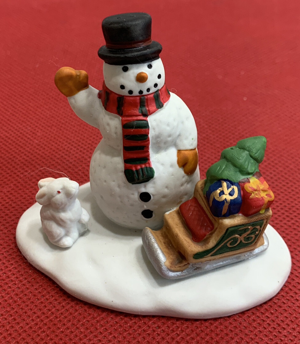 LEMAX Village Accessory ~ SNOW BUNNY ~ In Box