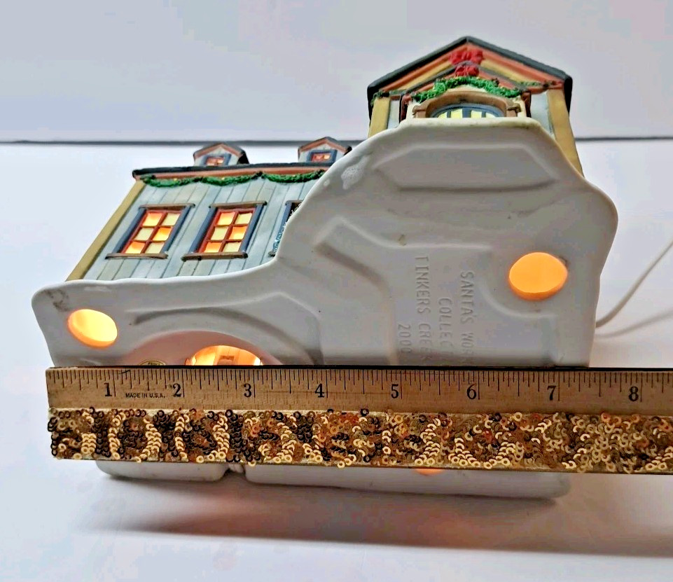 Santa’s Workbench Collection Victorian Series Tinkers Creek School Original Box