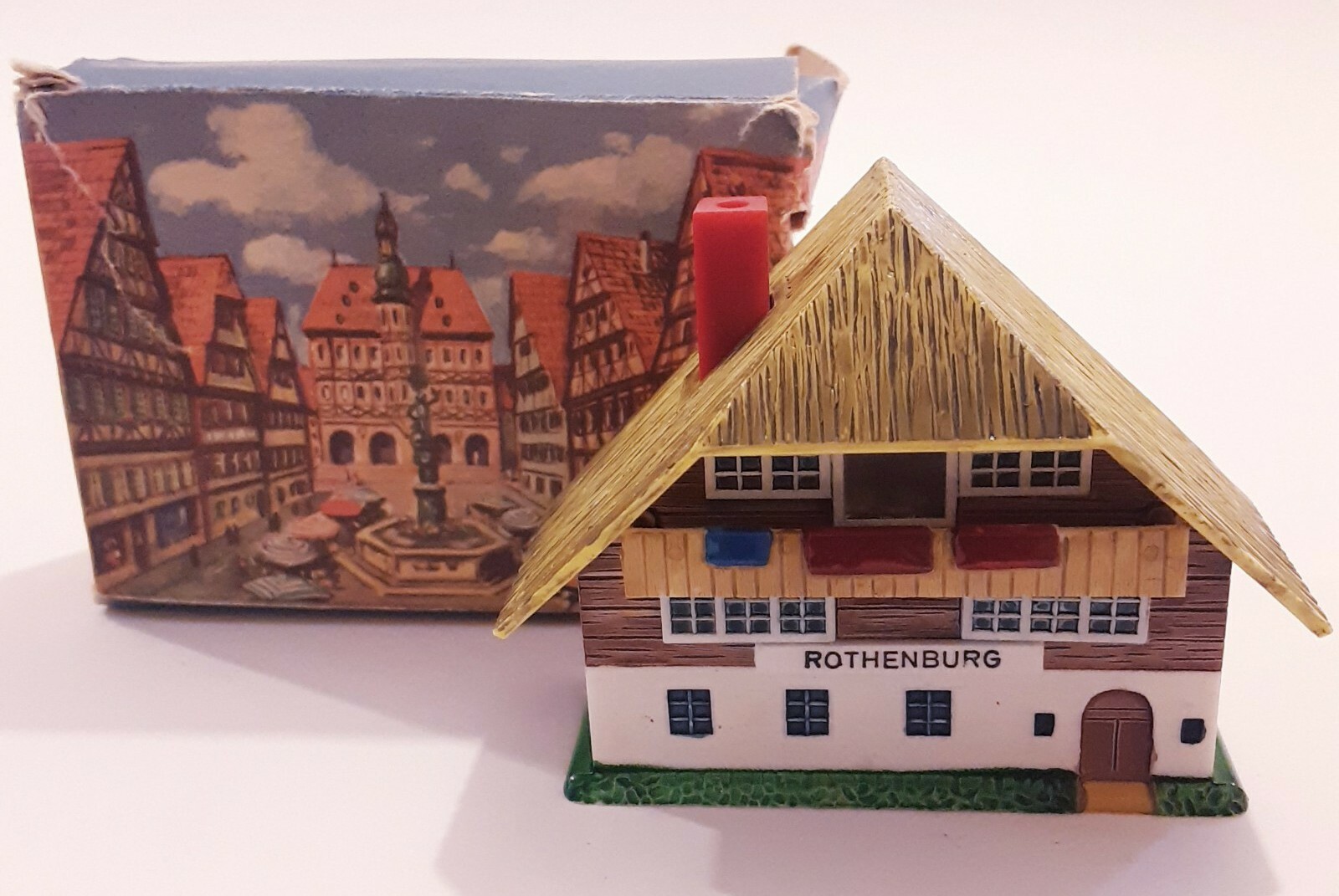 Vintage & Rare Western Germany “Rothenburg” Famous Hand Made House Viewfinder y1