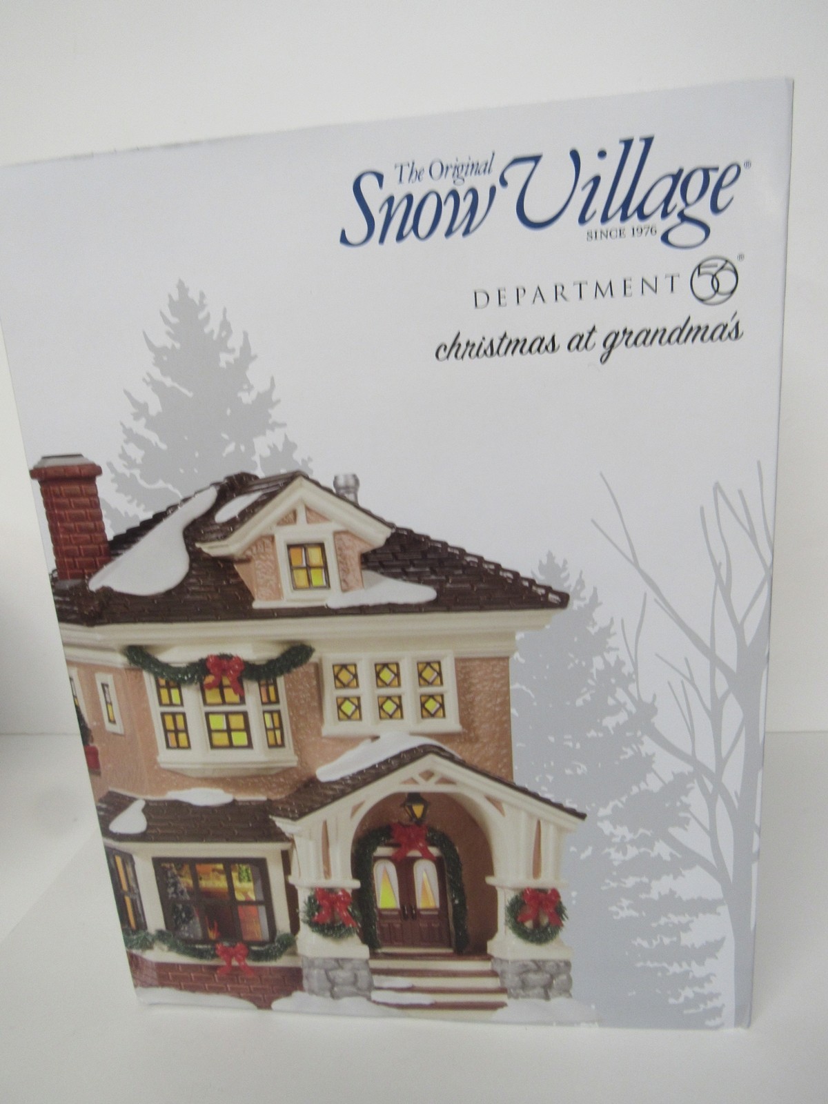 Dept 56 Snow Village Christmas At Grandma’s 808943 New Ships Free