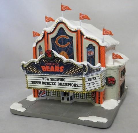 2003 Hawthorne Village : NFL Chicago Bears Theater – Sculpture Number #A0055