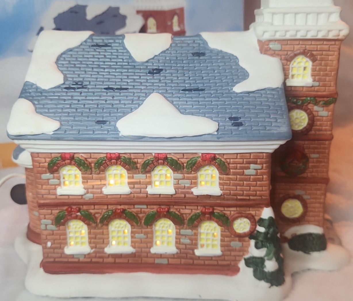 Canterbury Lane Home Accents by Home Depot “Cathedral” Christmas Village IOB
