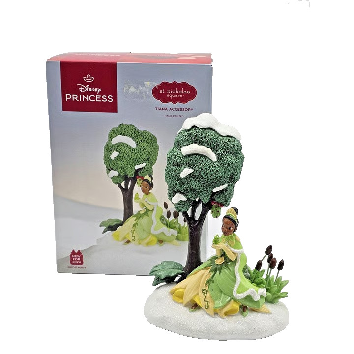 St Nicholas Square Tiana Accessory Disney Christmas Village Princess & The Frog