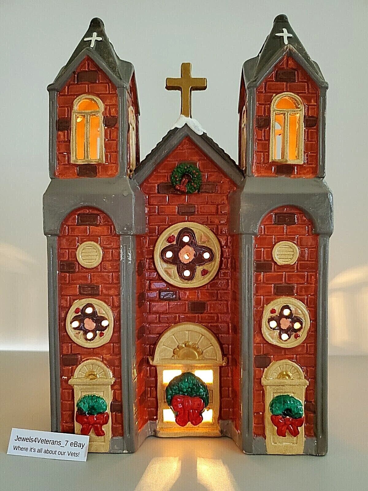 Department 56 Snow House- Snow Village- St James Church #5068-7💖
