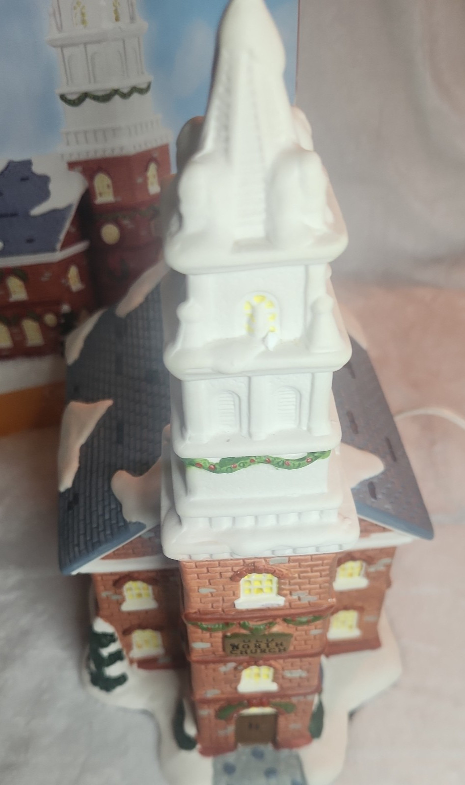 Canterbury Lane Home Accents by Home Depot “Cathedral” Christmas Village IOB