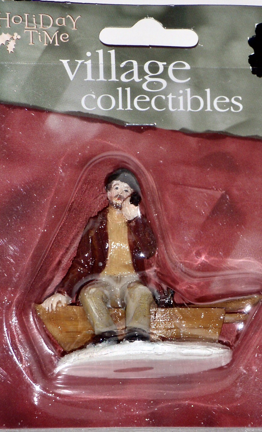 Village Collectibles- Lot of 4 Figures, New on Card
