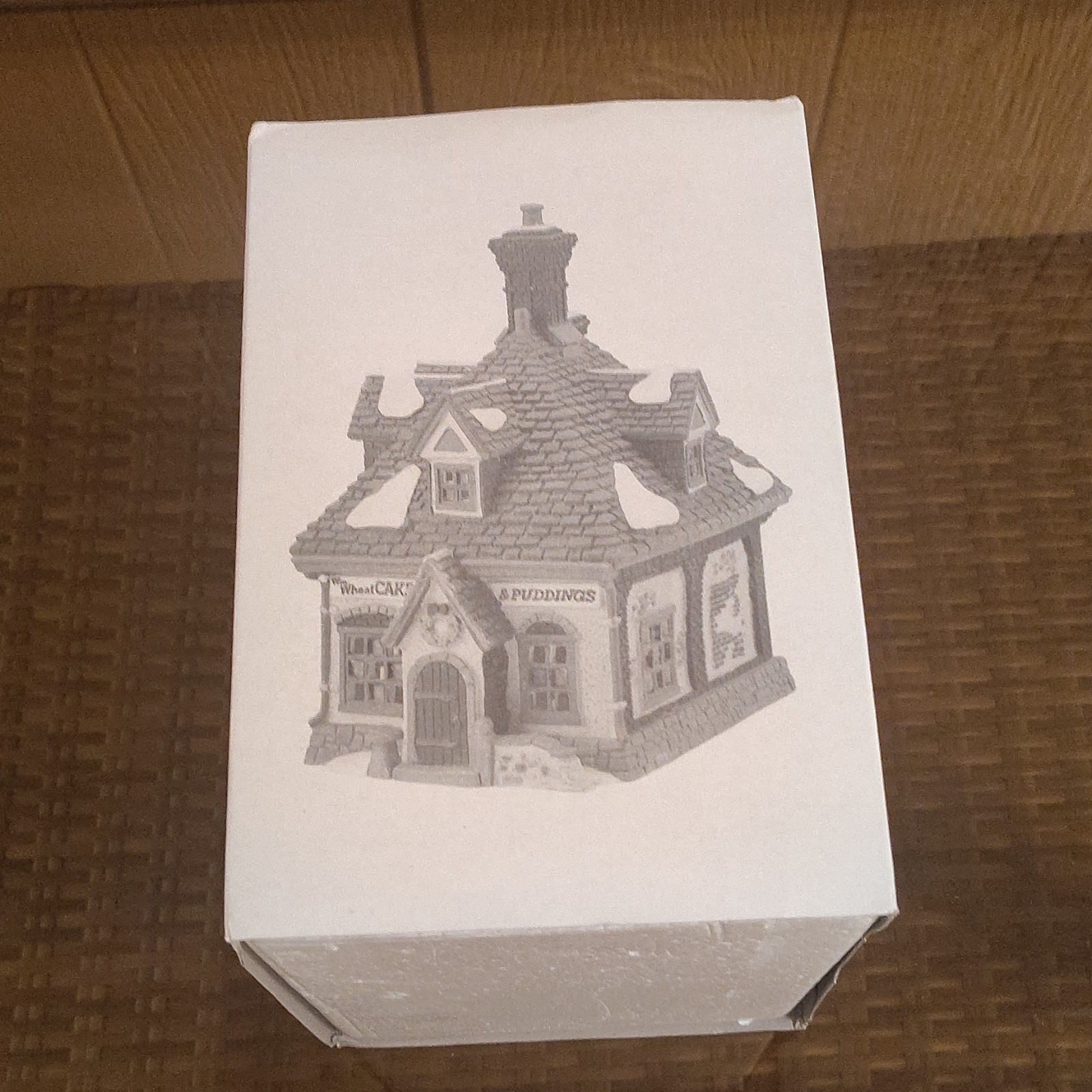 Department 56 Dickens Village Wm. Wheat Cakes & Puddings House #5808-4