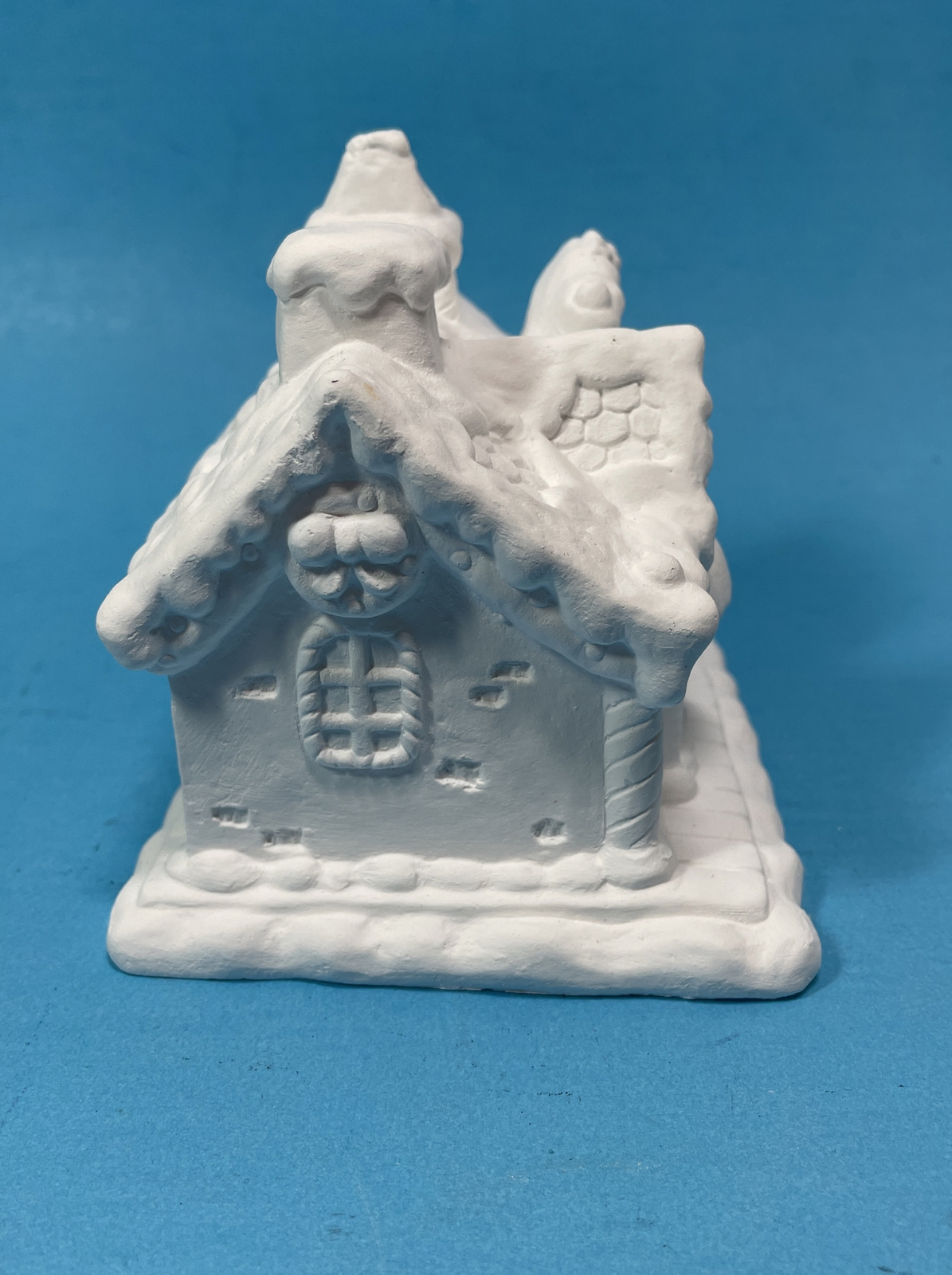 Paint and Display Christmas Precious Village Train Station Depot Craft Kit