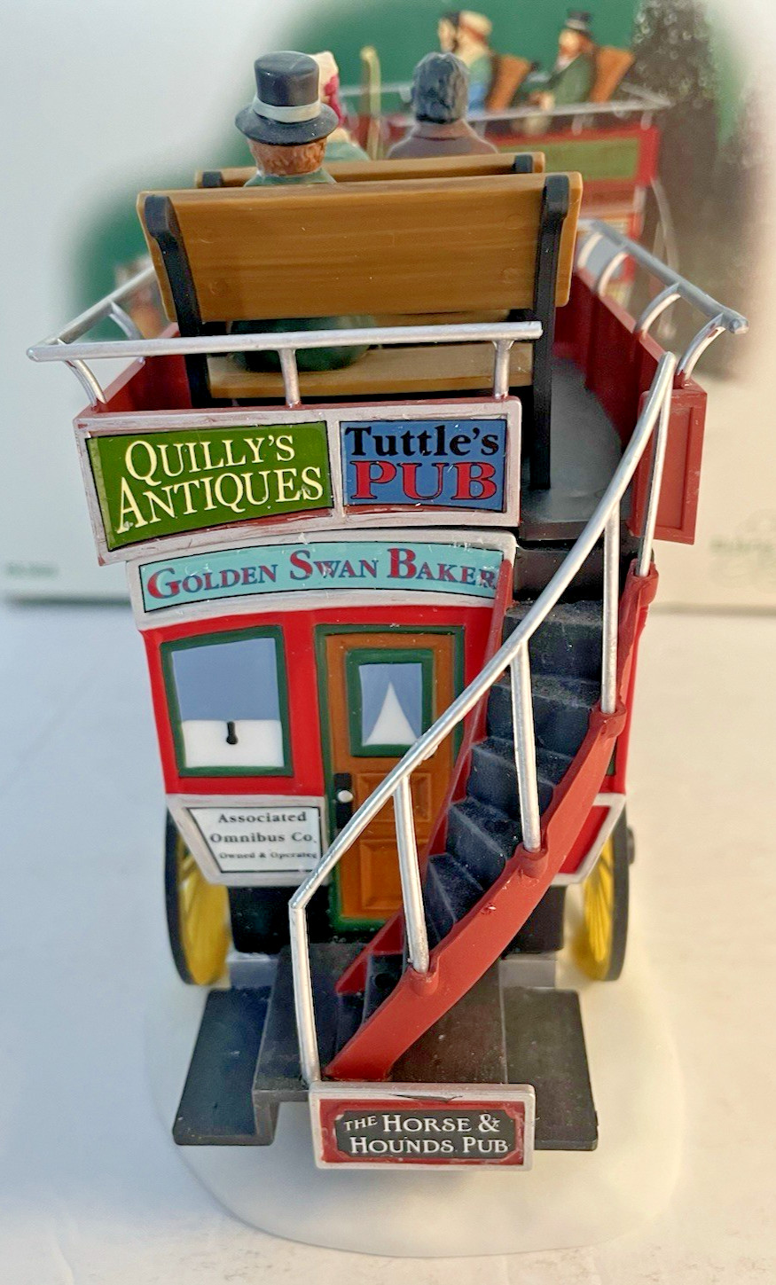 Department 56 Heritage Village Horse Drawn Omnibus Christmas Carriage Dickens
