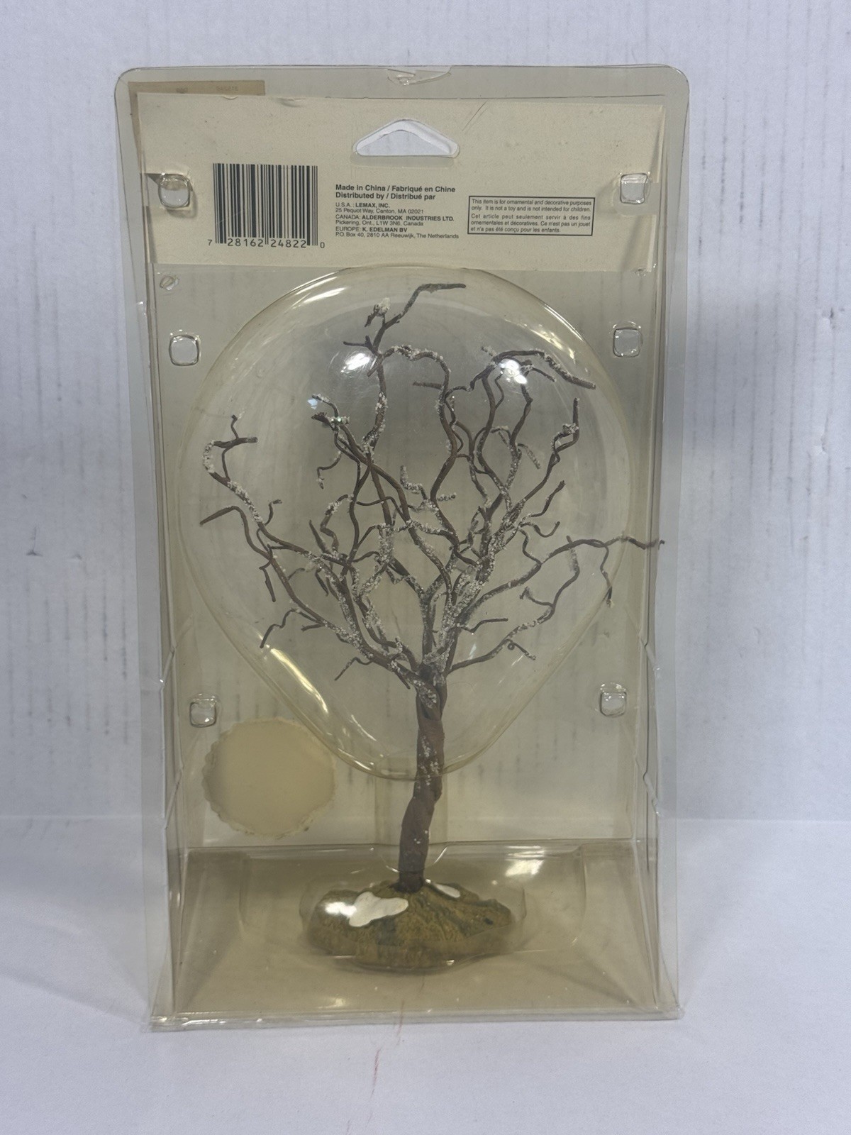 Lemax Iced Vine Maple Large Village Landscape Tree 2002 New Sealed 9”