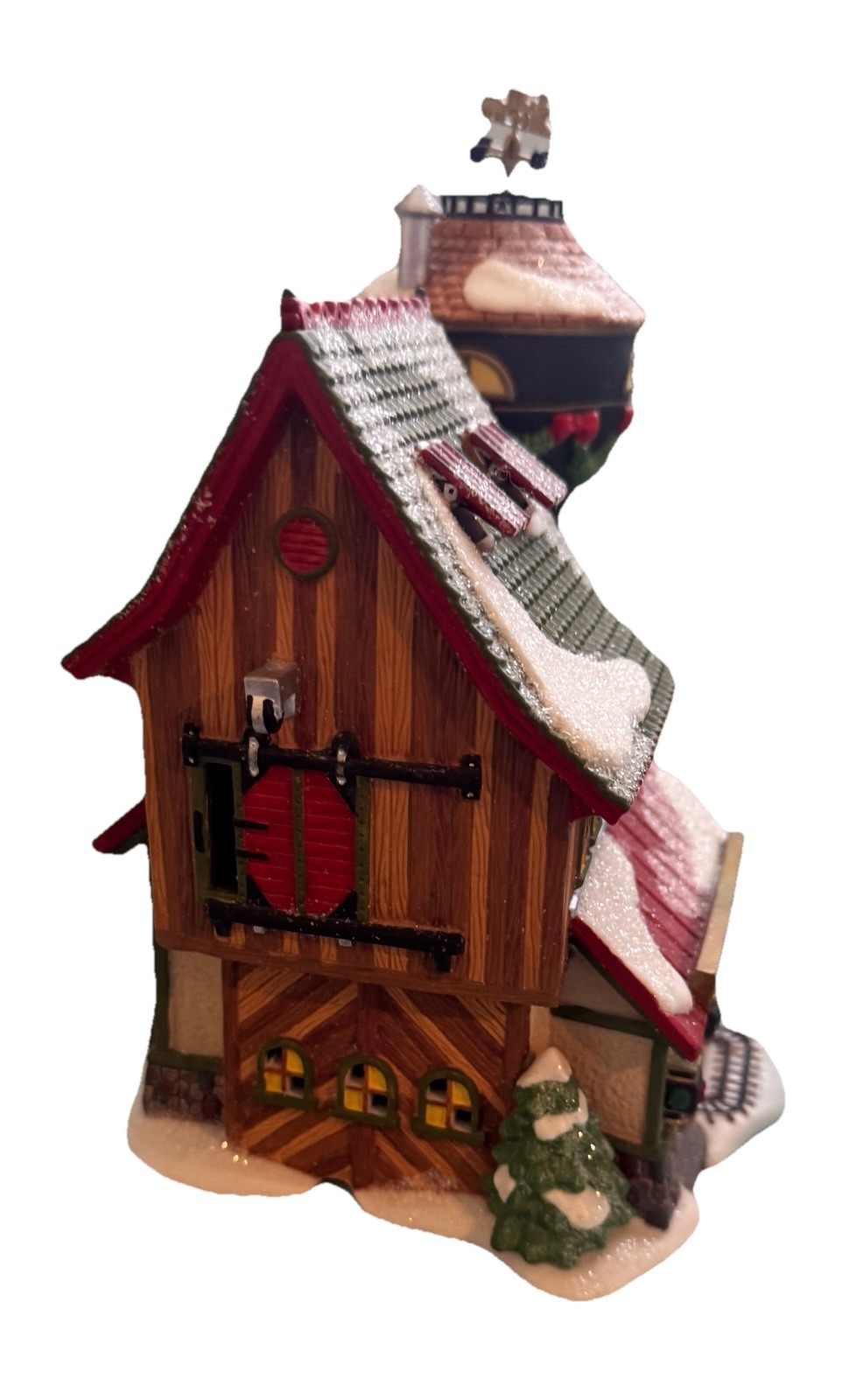 department 56 north pole Tinker’s Model Train Mfgr. “25th Anniversary” 56728