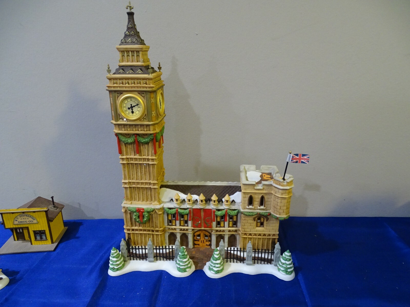 Dept. 56 Dickens Village Big Ben Clock Lighted Building NIB u730 K2