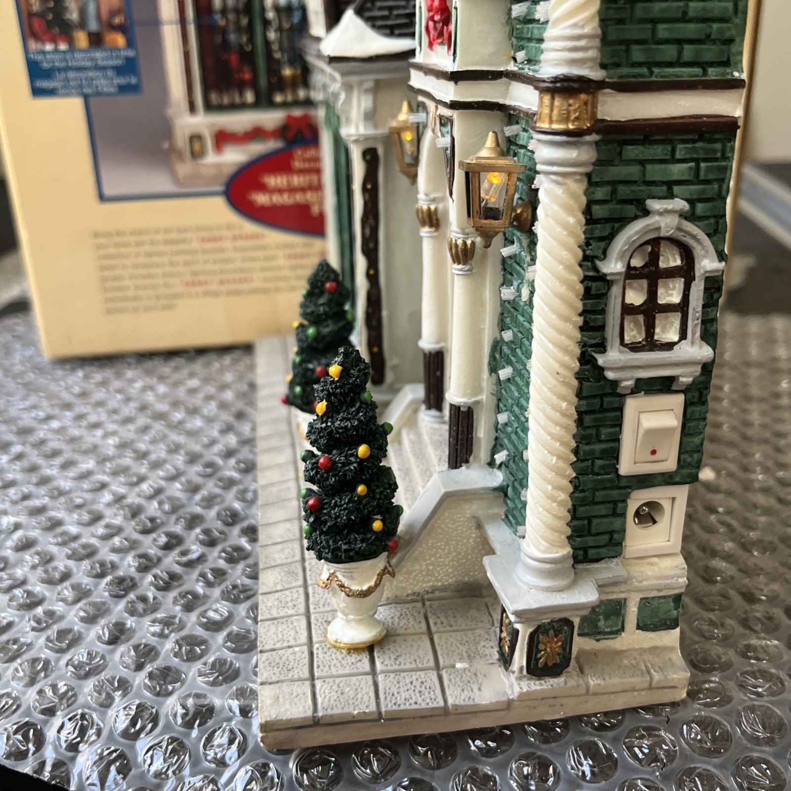 Lemax Village Collection #35842A Heritage Furniture Store Facade 2003
