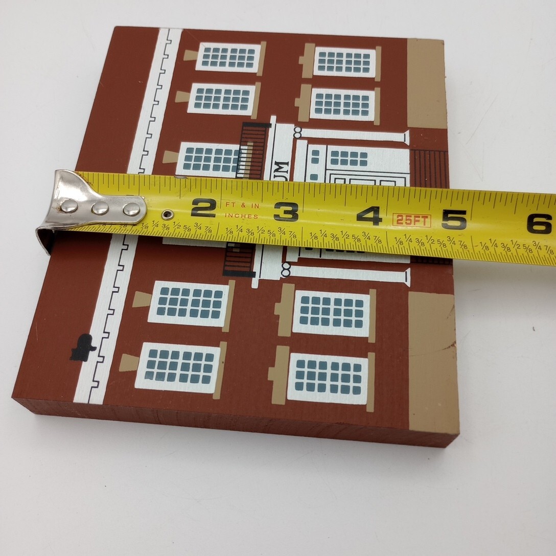 Cats Meow 1987 Main Street Series Lot of 3 Library Post Office Museum Retired