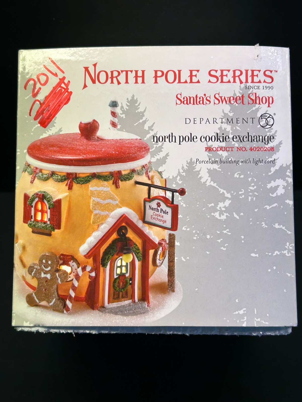 🎄🎄Dept 56 4020208 North Pole Cookie Exchange Santa’s Sweet Shop
