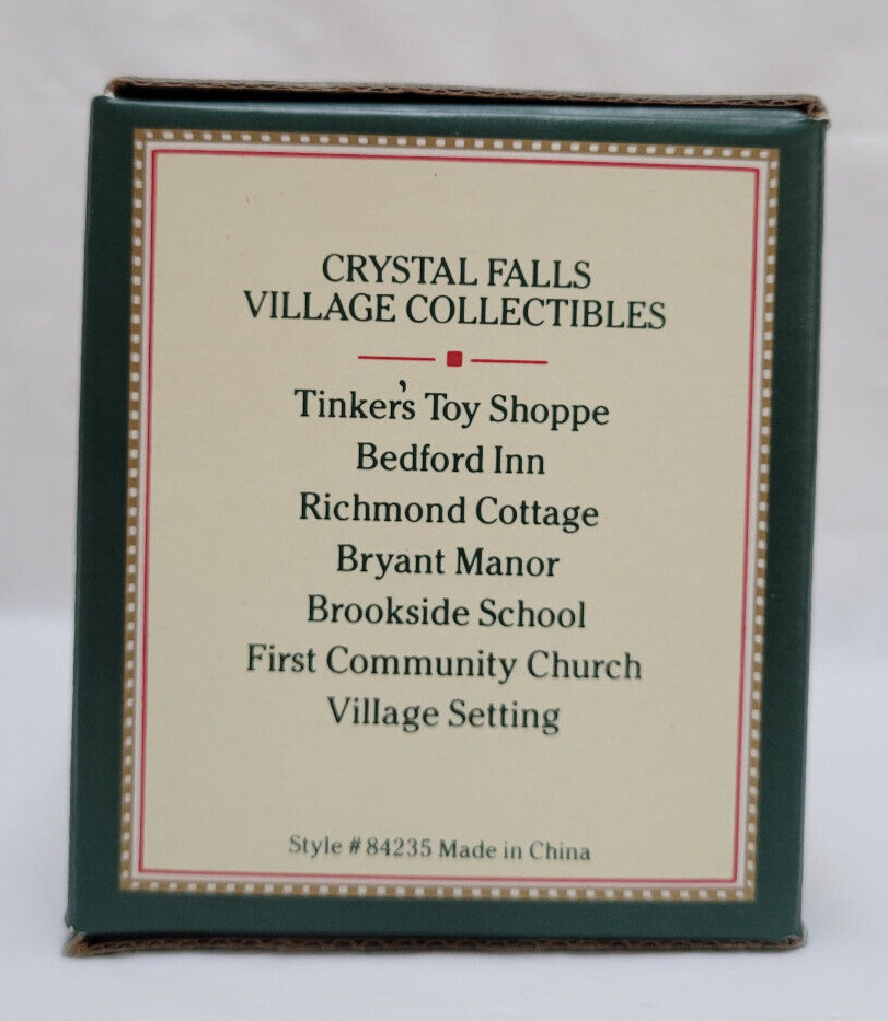 1992 Vintage Crystal Falls Village – Brookside School – May Department Stores