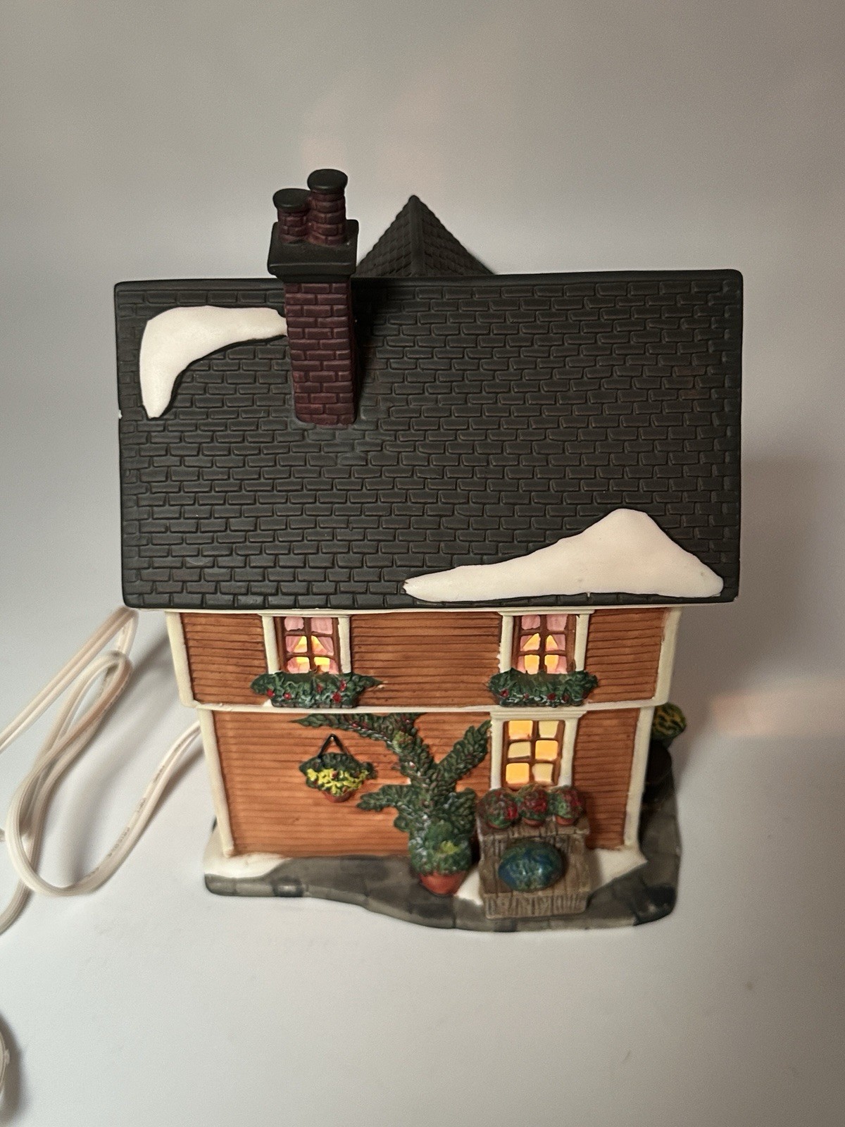 Access Heartland Valley Village Miller’s Nursery Deluxe Porcelain Lighted House