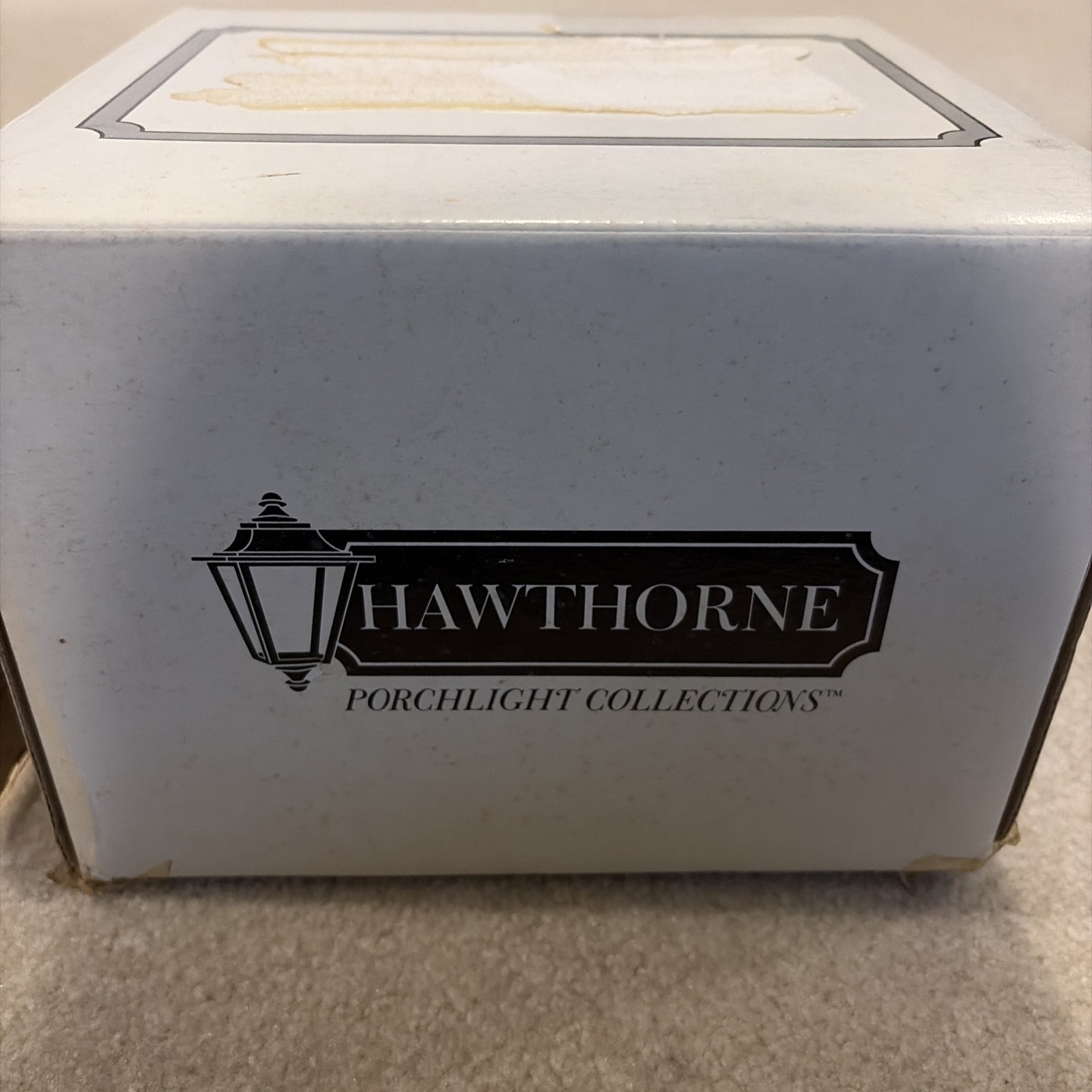 Gone With The Wind Atlanta Church Hawthorne Village Porchlight Collection& COA