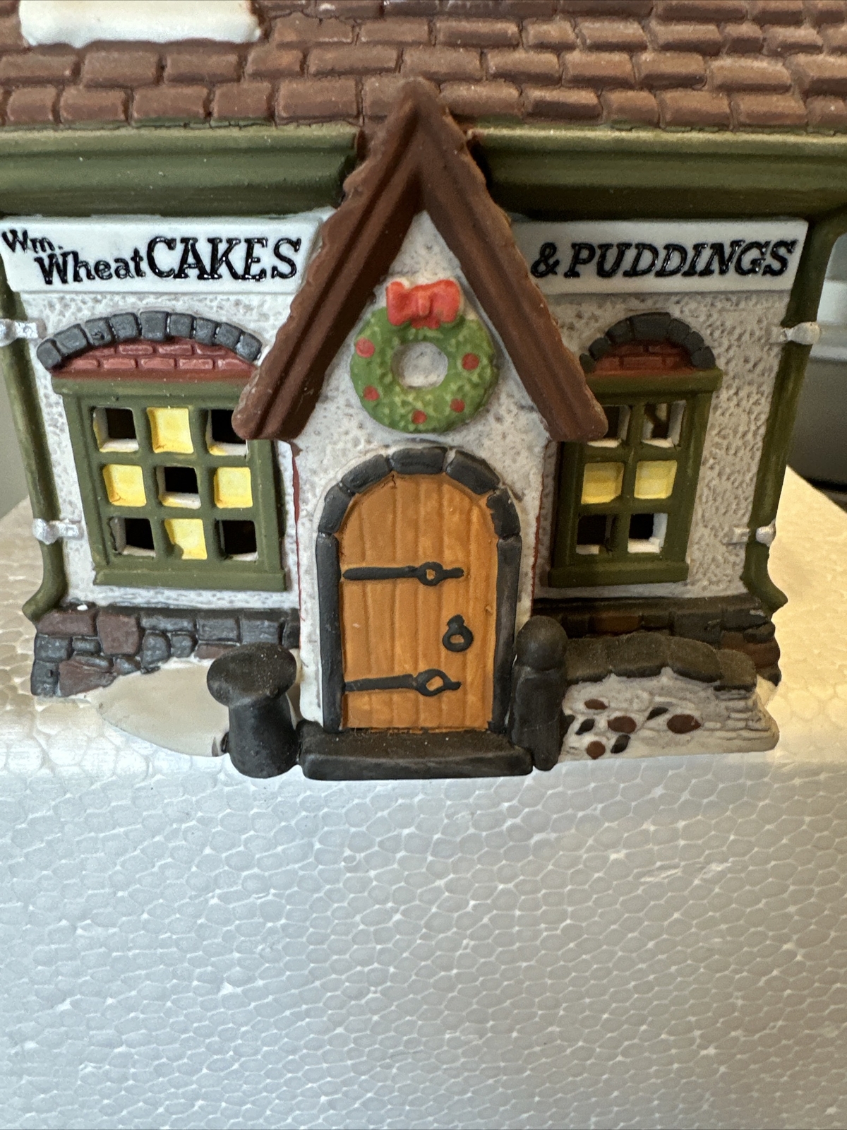 Department 56 Dickens Village Series Wm. Wheat Cakes & Puddings 5808-4