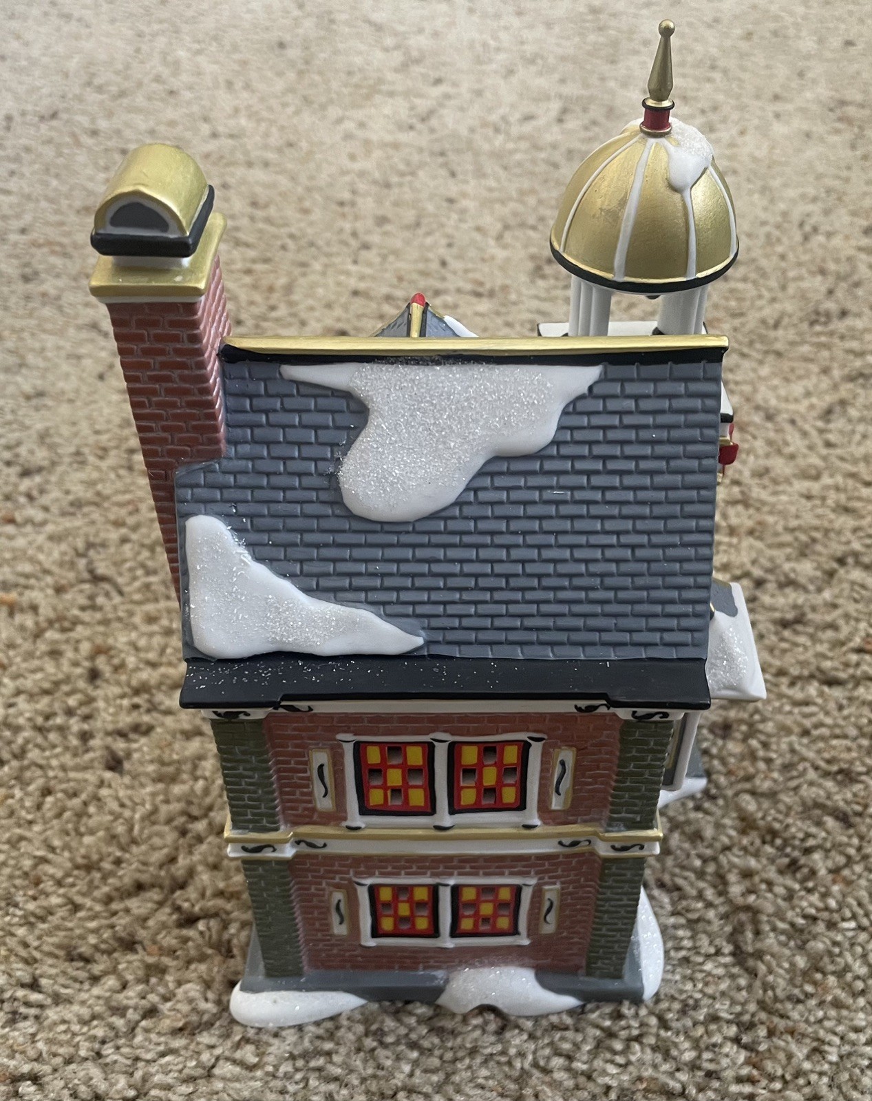 Dept 56 A Christmas Story Village ~ THE FIRE HOUSE ~light up unused