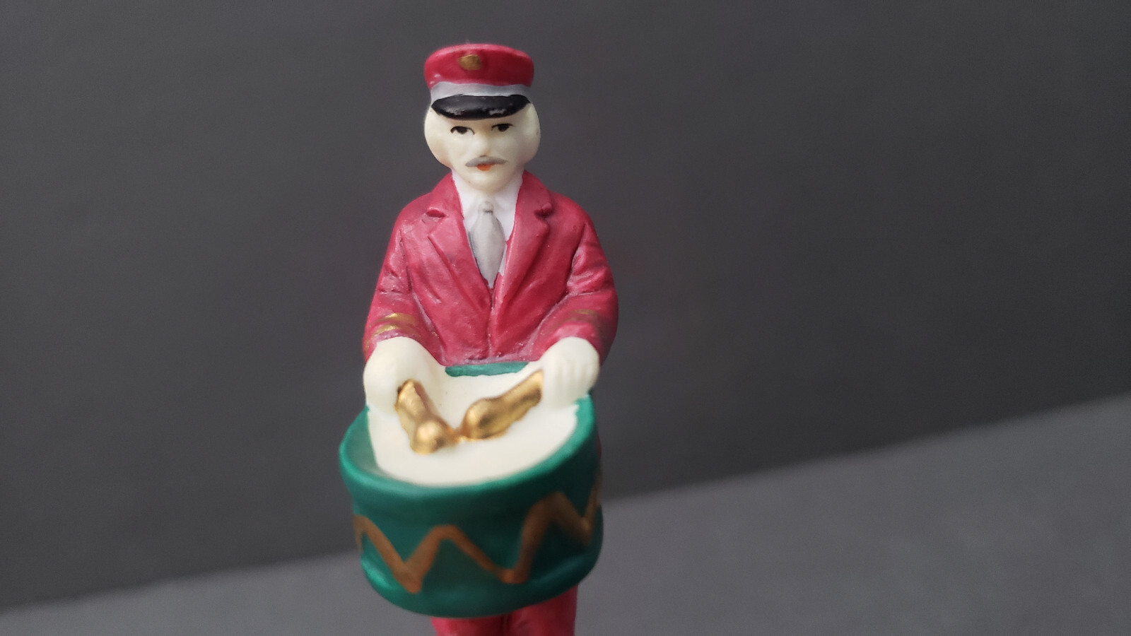 Dept. 56 Salvation Army Band Figurines Drummer Horn Tuba 59854 Incomplete *READ*